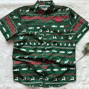 Magellan | NWOT - Holiday Laguna Madre Fishing Shirt - Size 18/20 (Youth)